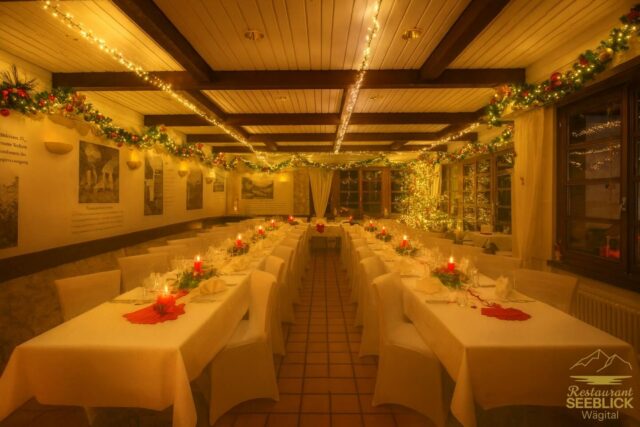 Unser erstes Weihnachts-Bankett im Seeblick 2025